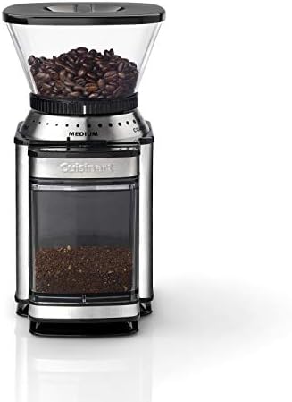 Cuisinart Burr Mill | Coffee Grinder | Stainless Steel | DBM8U, Silver
