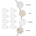 OUNONA 8pcs Recambios de Microfibra de Vapor de Mopas Accesorios de Trapeador...