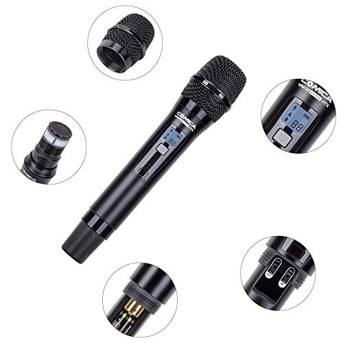 Comica Cvm-Wm100 Plus Htx Professional Wireless Handheld Microphone Transmitter Cvm-Wm100Plus Wireless Lavalier Microphone System(Htx) #TOP2