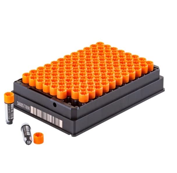 960 Units FLUIDX 96-Format TRI-Coded Tube, 1.0ML External Thread, FLUIDX 68-1003-11