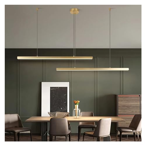 Lustre LED doré haut de gamme pour grand salon moderne et chic