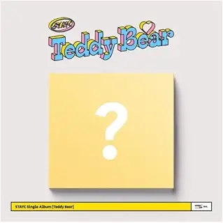 STAYC Teddy Bear 4th Single Album Digipack Version CD+12p PhotoBook+1ea Seal Sticker+1p PhotoCard+Tracking Kpop Sealed