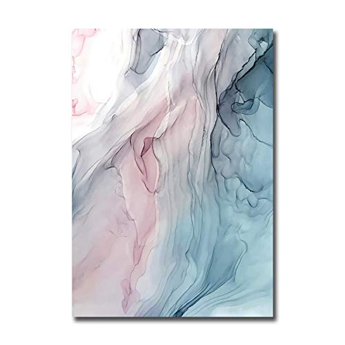 Peinture abstraite d'art mural pour transformer un mur vide en salon moderne 60x80cm - 3