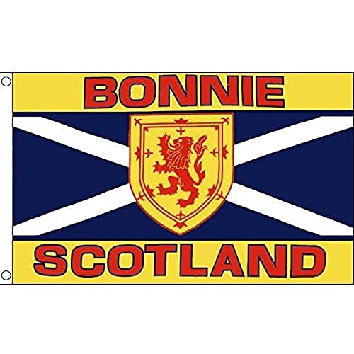 Bandiera Scozia Bonnie Scotland 150X90Cm - Bandiera Scozzese 90 X 150 Cm - Az Flag