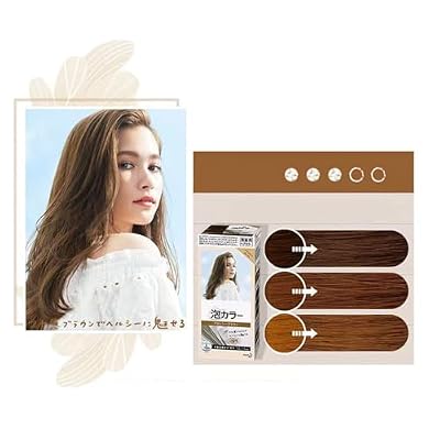 Hair Dye, Japanese Bubble Hair Dye, Bubble Hair Dyes Milk Tea Brown, Japanese Bubble Hairs Dyes, Hair Color