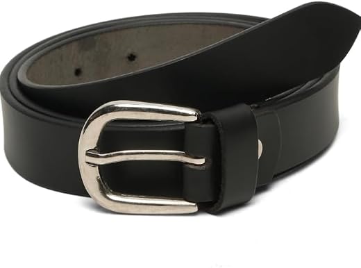 T TRENDY MART Women Genuine Italian Leather Belt, Formal/Casual, Adjustable up to 38 Inches, for Jeans