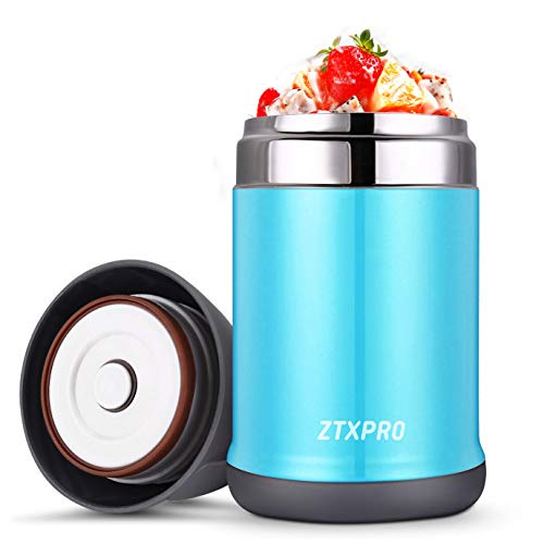 Insulated Lunch Container Thermos Food Jar ZTXPRO Hot & Cold Stainless Steel Vacuum