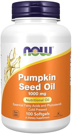 Now Foods, Pumpkin Seed Oil Softgels 1000mg - 100 Softgels