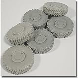 パンツァーアート(PanzerArt) 1/35 イタリア・プーマ軽装甲車6x6・タイヤホイール プラモデル用アクセサリーパーツ PZ35748