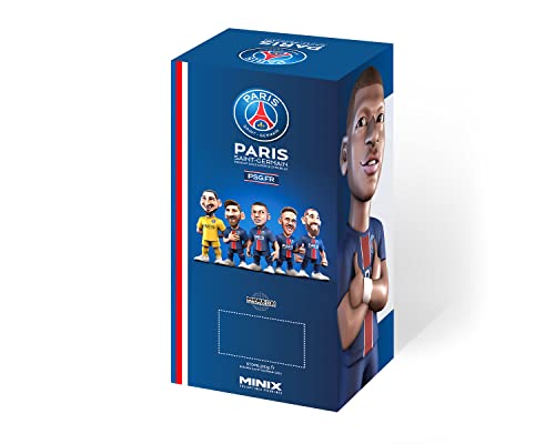 MINIX Collectible Figurines, Figur: PSG – Mbappé, 12 cm Sammelfigur, Ab 17+ Jahren, Deutsch