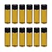 Produktbild Mobestech Braunglas-Probenflaschen 5 Ml Ätherische Ölflaschen Mini-Glasfläschchen mit Deckel für Ätherische Öle Chemie Laborchemikalien Köln Parfums 12St