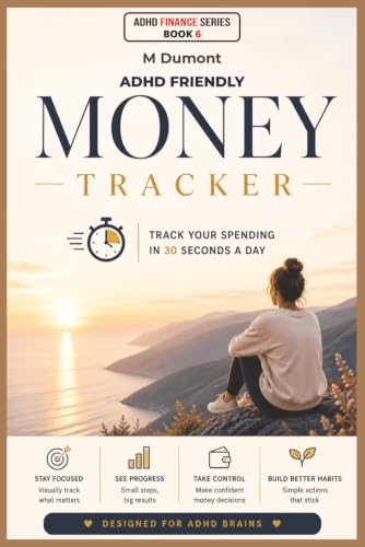 ADHD Money tracker: ADHD-Friendly Budget Planner for Adults, Expense and Savings Workbook, Financial Organizer, Spending Log & Money Management Journal (ADHD finance management) image 2