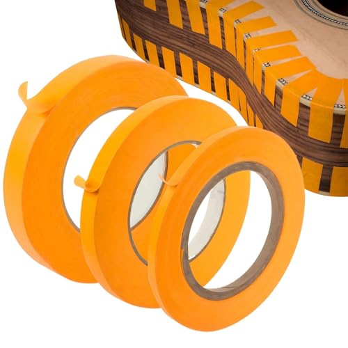 Ruban Pour Peintres, Ruban De Masquage, À Fines Rayures 3 Pièces - Adhésif À Fines Rayures, De Masquage Large Pour Peintres Automobiles, De Masquage Pour Peinture, Guitare D'art