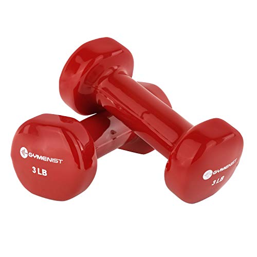Set of 2 Vinyl Coated Dumbbells, With A Great Non Slip Grip, Choose You Weight Size