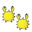 2PK Yellow Large Crab