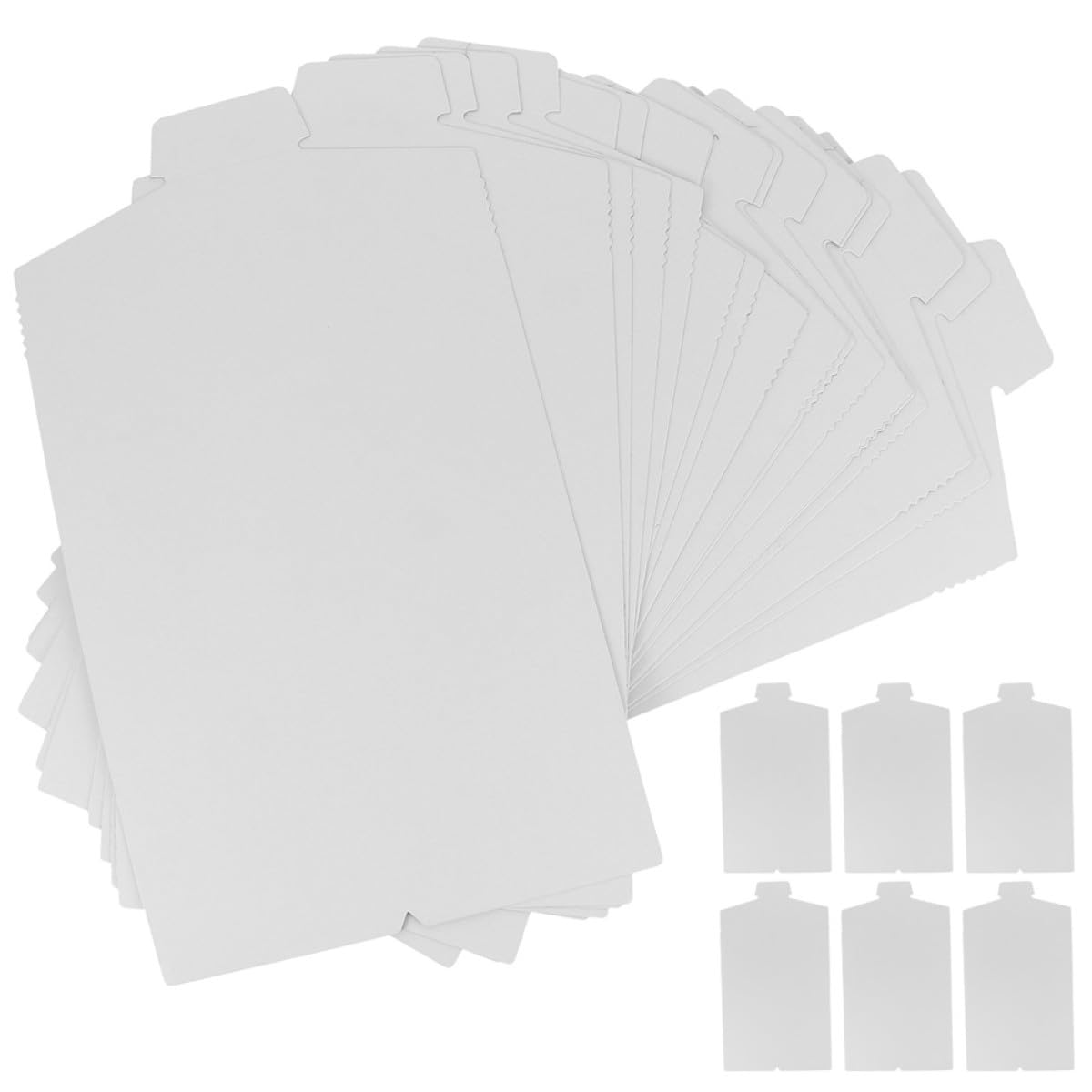 Faltbrett für Kleidung aus Papier, 50 Stück, für Hemden