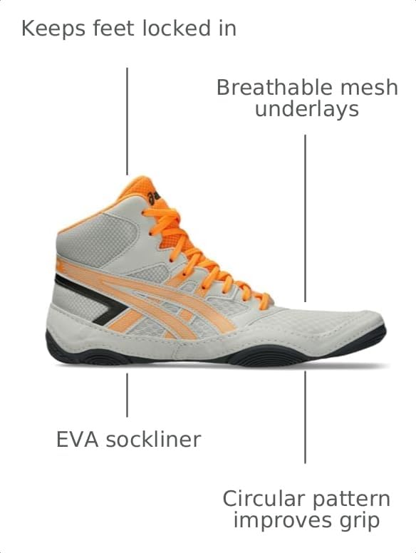 Image of ASICS Men's Snapdown 4 Wrestling Shoes