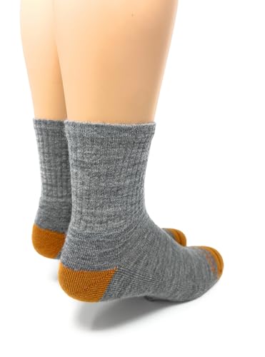 Image of Warrior Alpaca Socks - Comfort Cushioned Retro Solid Quarter Crew for Adults - Unisex