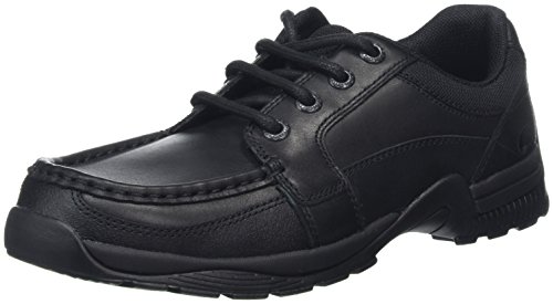 Stringate in pelle nera Start-rite Dylan, Sneaker Uomo, Nero, 39 EU
