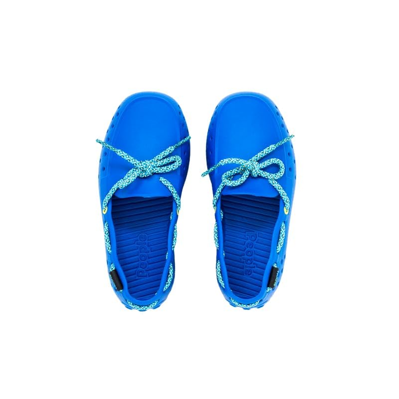 Image of People Footwear Senna Kids - Waterproof Slip-On Rubber Loafers, Lightweight Durable Boat Shoes for Boys & Girls, Non-Slip Water Shoes for Outdoors
