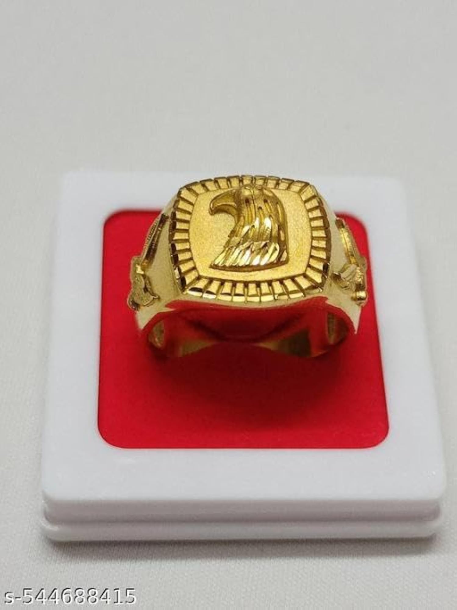 Gold Plated Adjustable Finger Rings, Lightweight, Unisex