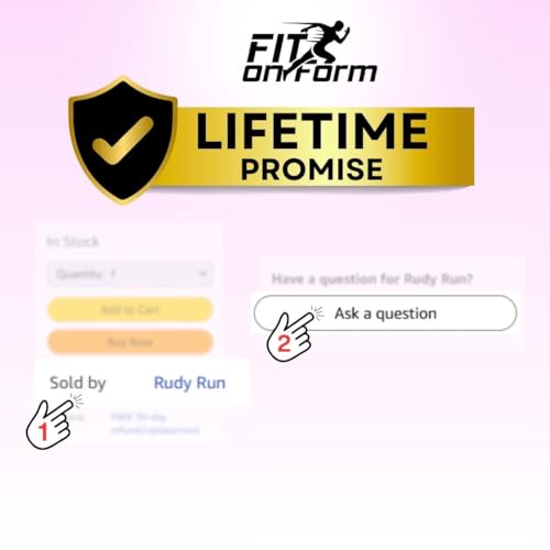 FIT ON FORM Infinity Weighted Hula Hoop for Adults Weight Loss - Smart Exercise Equipment for Home, Adjustable Pilates Circle with 28 Knots (55in) - Fitness Rings for Women, Waist Trainer, Abs Workout by FIT ON FORM - Image 3