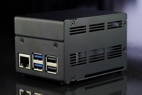 Boîtier Raspberry Pi 5 pour intégrer les modules audio IQaudio DAC