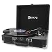 Giradischi Vinile Giradischi Bluetooth Giradischi Vintage Vinili LP3 Velocità 33/45/78RPM con Altoparlanti 2 Stereo Integrati,Lettore Vinili Dotato di Entrate USB/AUX/RCA/3.5mm Jack per Cuffie Musica
