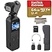 2019 DJI Osmo Pocket Handheld 3 Axis Gimbal Stabilizer with Integrated Camera, Comes 32GB Micro SD, Attachable To Smartphone, Android, iiPhone