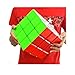 Giant Magic Cube, 18CM Big 3x3 Speed Cube Color-Matching 3D Sensory Puzzle Box Super Large Birthday Christmas Stocking Stuffers Gift for Kids Adults Fidget Toy Brain Teasers Cubing Classroom Speed Toy