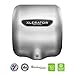 XLERATOR Hand Dryer, Excel Dryer, XL-SB-110-120V, Automatic, Surface-Mounted, Brushed Stainless Steel Cover, 110-120V Standard Nozzle