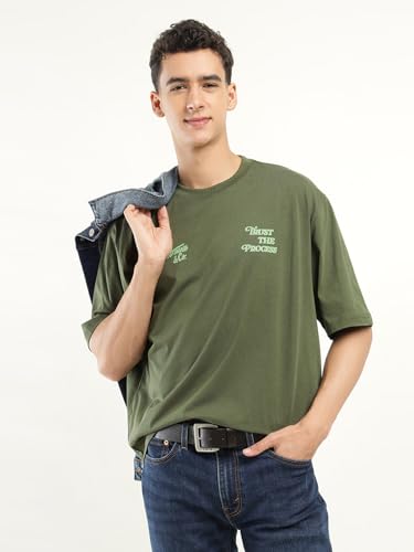 Image of Levi's Men's Solid Loose Fit T-Shirt