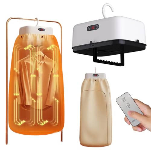 Sadodo Portable Clothes Dryer, Electric Mini/Compact Dryers with Timer