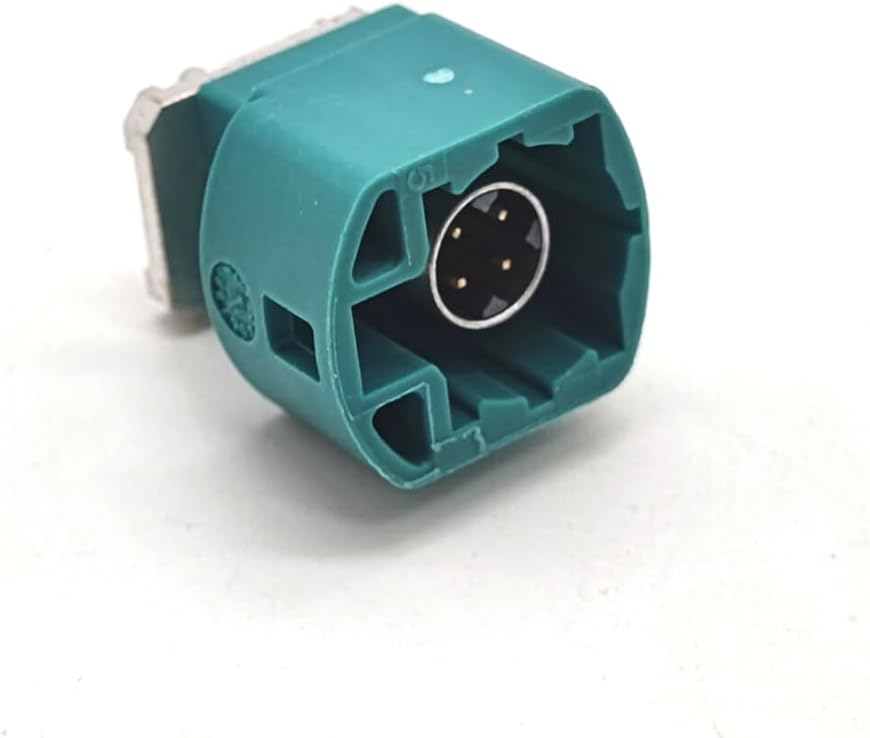HSD 4 Pin Z Coding Straight Vehicle Connector Male Water Blue GPS Signal PCB