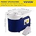 VEVOR 11in Pottery Wheel for Adults Beginners, 350W Electric Forming Machine with Detachable Basin Foot Pedal 0-300RPM Adjustable Speed, Craft DIY Clay Tool, Gifts for Kids for Kids/Teens/Adults