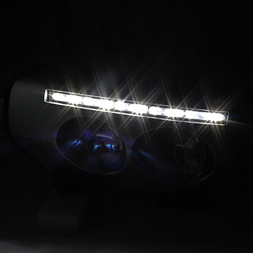 Akkon - For Toyota Fj Cruiser Led Drl Daytime Running Strip Fog Light W/Switch + Bulbs #TOP4