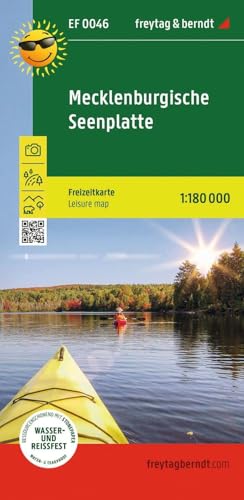 Mecklenburgische Seenplatte, Freizeitkarte 1:180.000, freytag & berndt: Ausflugskarte mit touristischen Infos, wetterfest und reißfest (freytag & berndt Freizeitkarten)