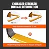 BestEquip Forklift Extensions, 96 inch Fork Extensions 4.5 inch Width, Heavy Duty Steel Pallet Fork Extensions, 1 Pair Forklift Extensions for Forklift Lift Truck Forklift Loaders