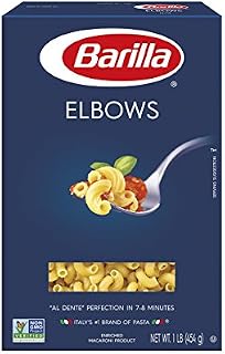 Barilla Pasta, Elbows, 16 Ounce (Pack of 16)