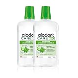 ALODONT CARE ORGANIC | Collutorio Naturale | Protegge le Gengive | Rinfresca l'Alito | Menta Piperita e Aloe Vera Biologica | Dai 6 anni in su | Confezione da 2 x 500 ml