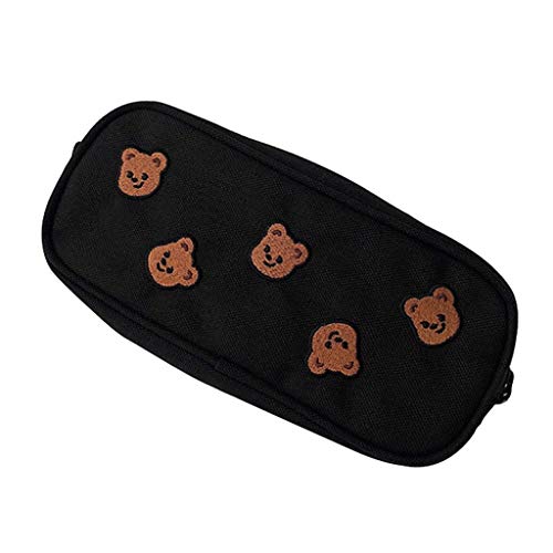 Hergon Kawaii Bear - Estuche para lápices, diseño de oso
