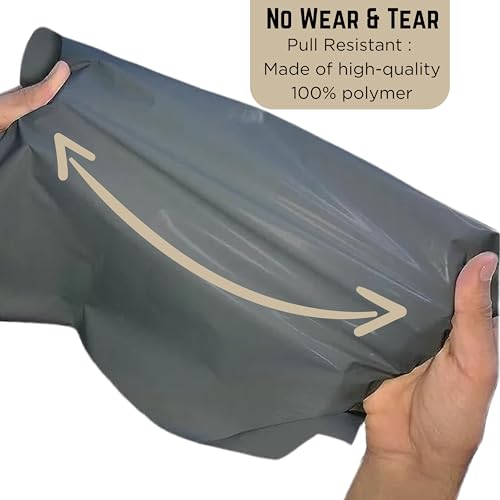 Double Dragon gemischte Größe Selbstverschluss-Polybeutel | Manipulationssichere Verpackung für Versand, Post, Versand & Lieferung | 4 Größen klein bis groß - je 15 Stück (Packung mit 60)