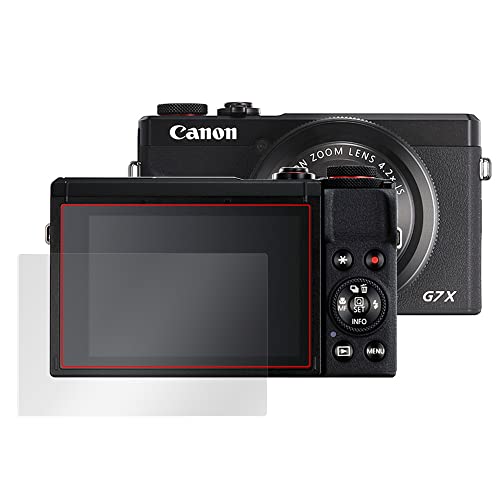 ミヤビックス PowerShot G7 X Mark III 用 光沢 保護 フィルム 防指紋 防気泡 日本製 OverLay Brilliant