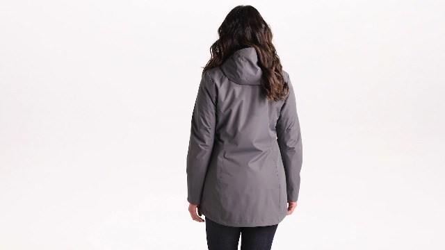 Port Authority Ladies All-Weather 3-in-1 Jacket Black at Amazon