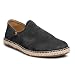 Produktbild El Naturalista Damen Mokassins Campos, Frauen Slip On,straßenschuhe,Freizeitschuhe,sportlich,leicht,flexibel,modisch,Slides,Black,41 EU / 7.5 UK