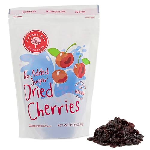 Cherry Bay Orchards - Dried Unsweetened Montmorency Tart Cherries -