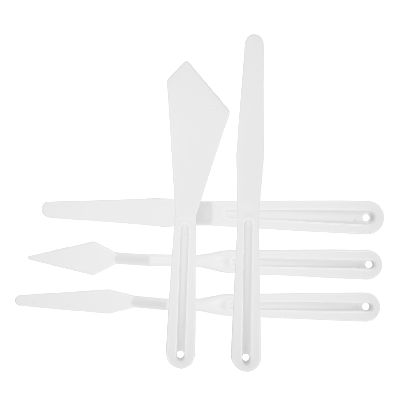 HAPINARY Painting Art Spatulas Oil Painting Supplies 5pc Set for Canvas Drawing and Pigment Mixing