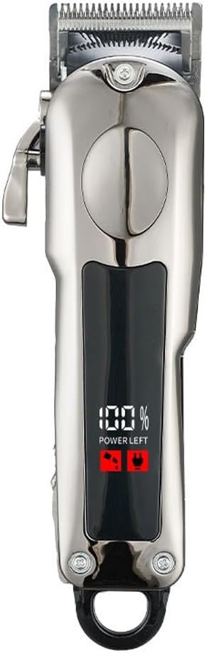 Retro Electric Hair Clipper Home LED Digital Display Charging