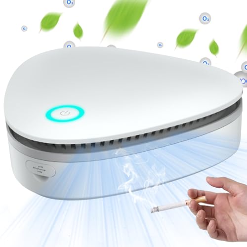 Eliminador de olores de humo portátil con USB para refrigerador y hogar 2