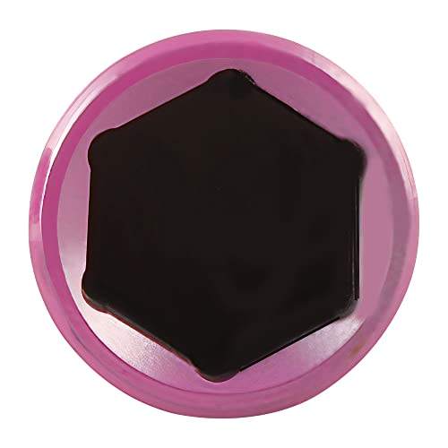 Image of AFF Torque Limited Socket, 1 /2 inch Drive, 22mm, 140 ft /lbs, Safety Purple, 40254